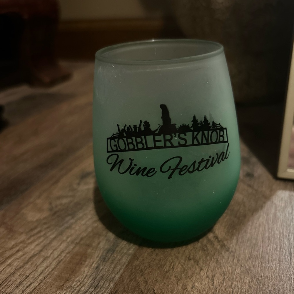 Punxsutawney Phil Groundhog Day Gobbler’s Knob Wine Glass Souvenir